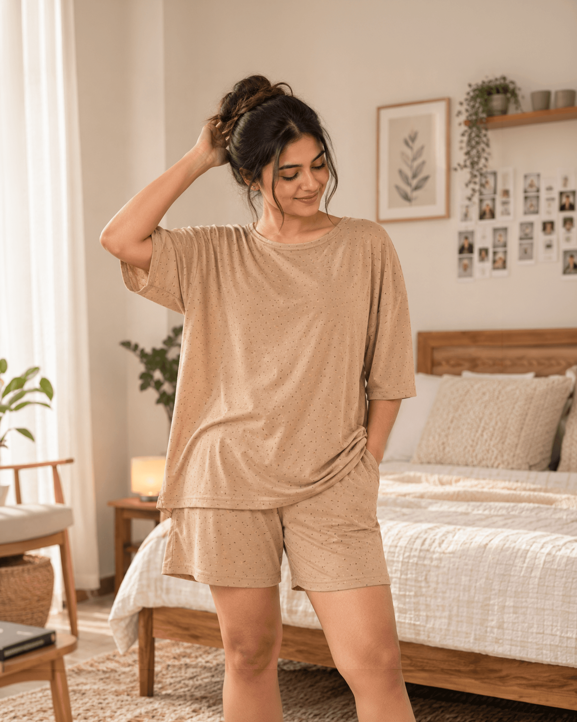 Korean shorts set